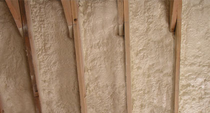 closed-cell spray foam for Erie applications